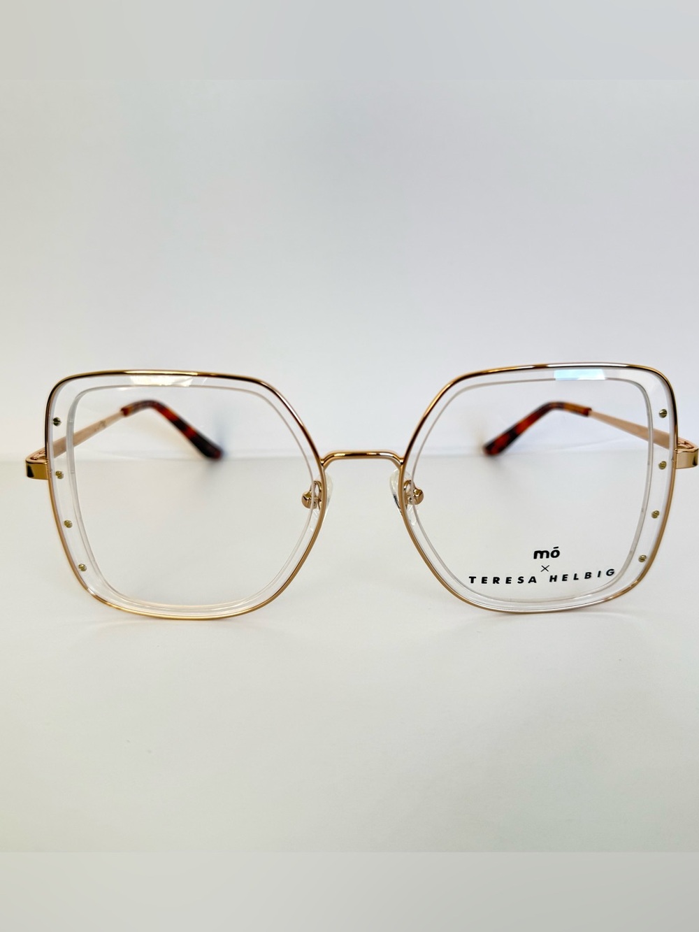 NEW!!! MO European brand women gold eyeglasses Retail 320$